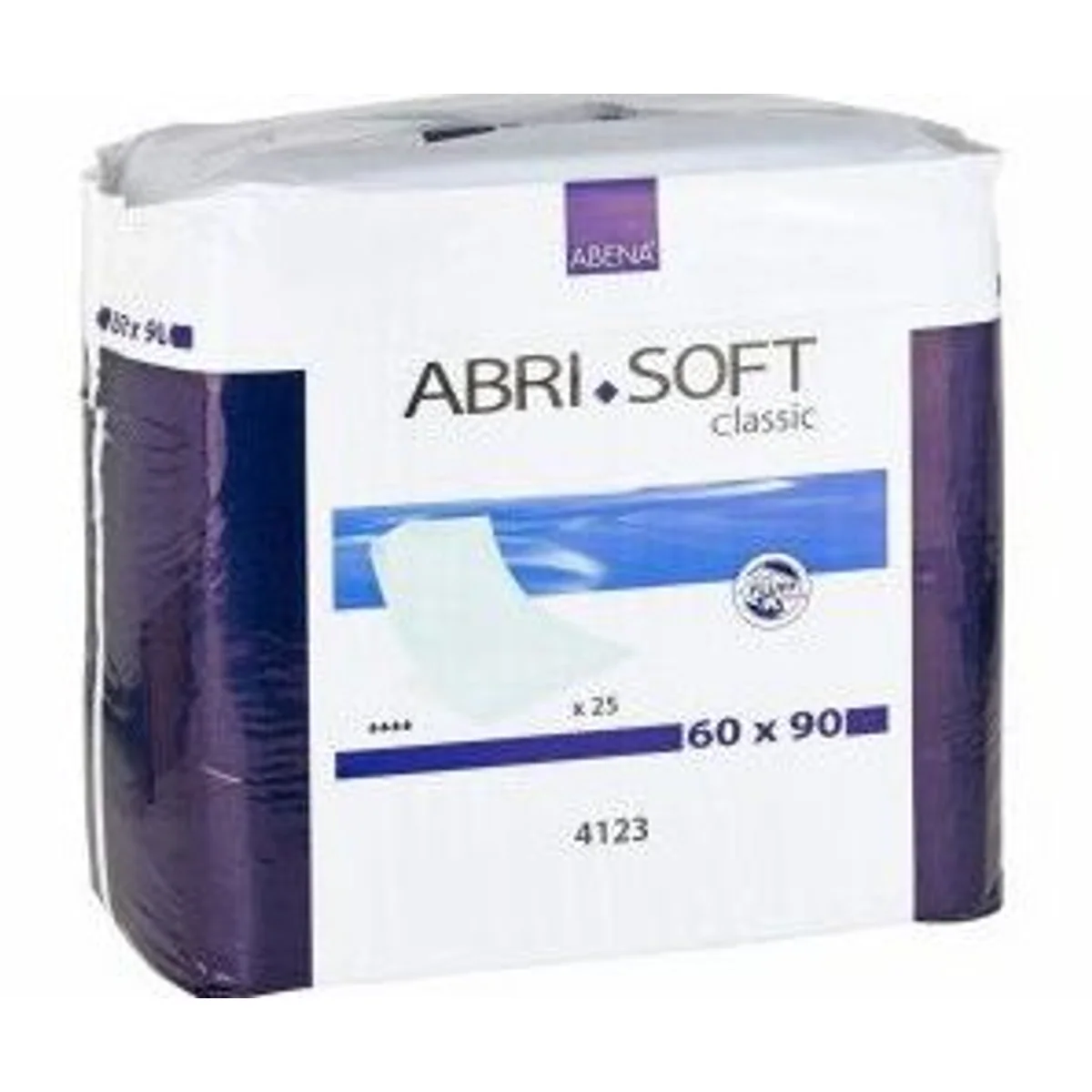 Abena Abri Soft Krankenunterlage 60 x 90 cm, hohe Saugfähigkeit, weiches Obermaterial, rutschfeste Unterseite 3