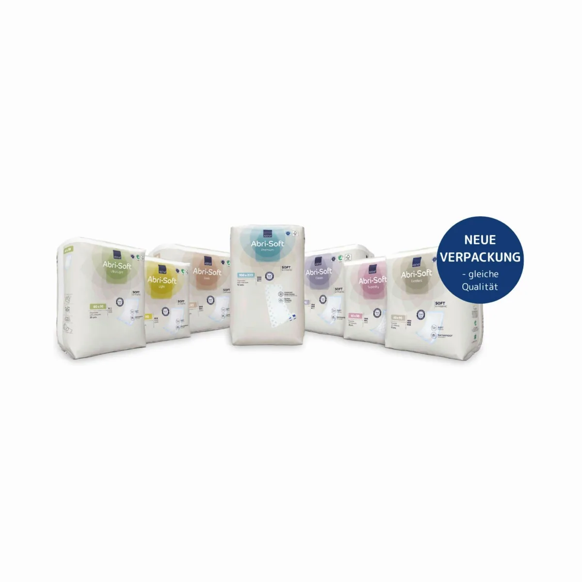 Abena Abri Soft Bettschutzeinlagen, zuverlässiger Schutz, hohe Saugfähigkeit, komfortabler Vliesstoff 5