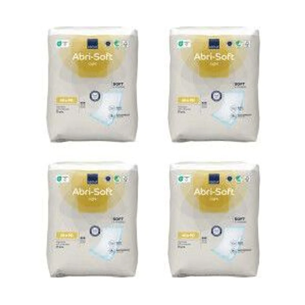 Abena Abri Soft Bettschutzeinlagen Light 60x90, hohe Saugfähigkeit, hygienisch, komfortabel