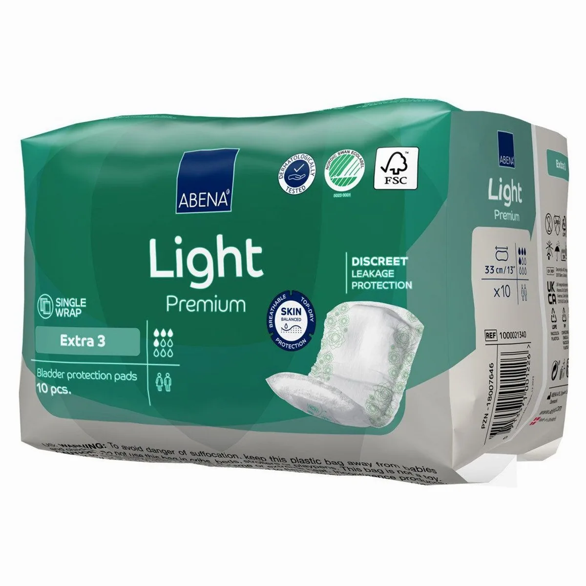 Abena Inkontinenz-Einlage Extra 3, 500 ml Saugstärke, 100% atmungsaktiv 5
