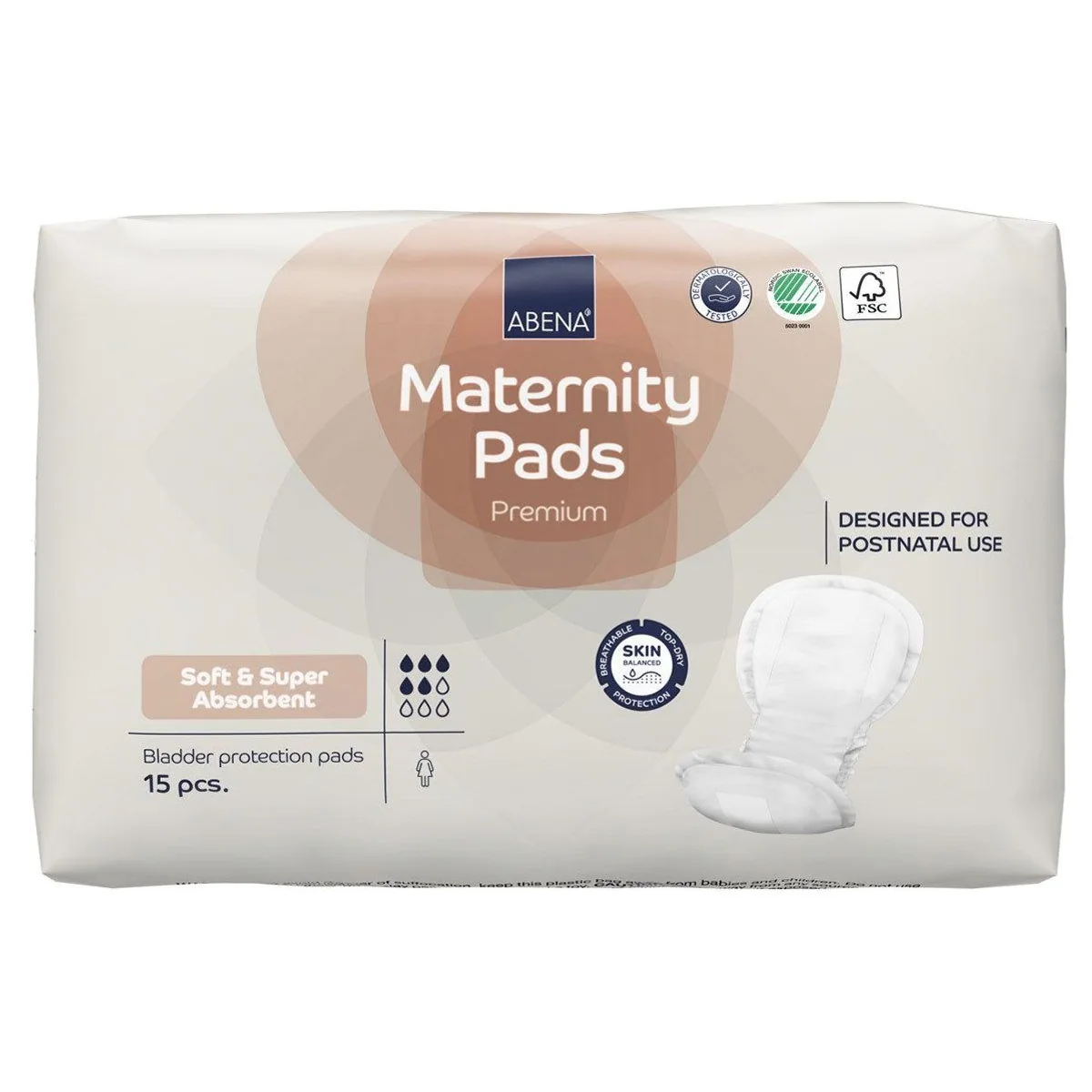 Abena Maternity Pad, hohe Saugstärke, atmungsaktiv und diskret 2