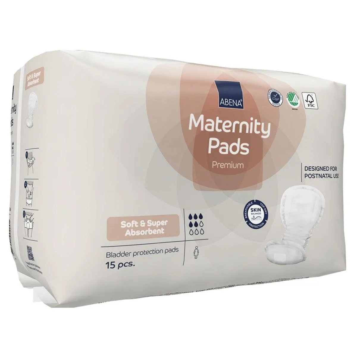 Abena Maternity Pad, hohe Saugstärke, atmungsaktiv und diskret 5