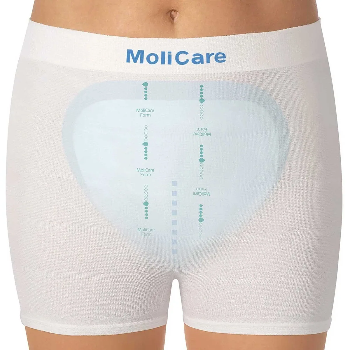 MoliCare Form Normal Plus, anatomische Inkontinenzeinlage, 4 Tropfen, 32 Stück 3