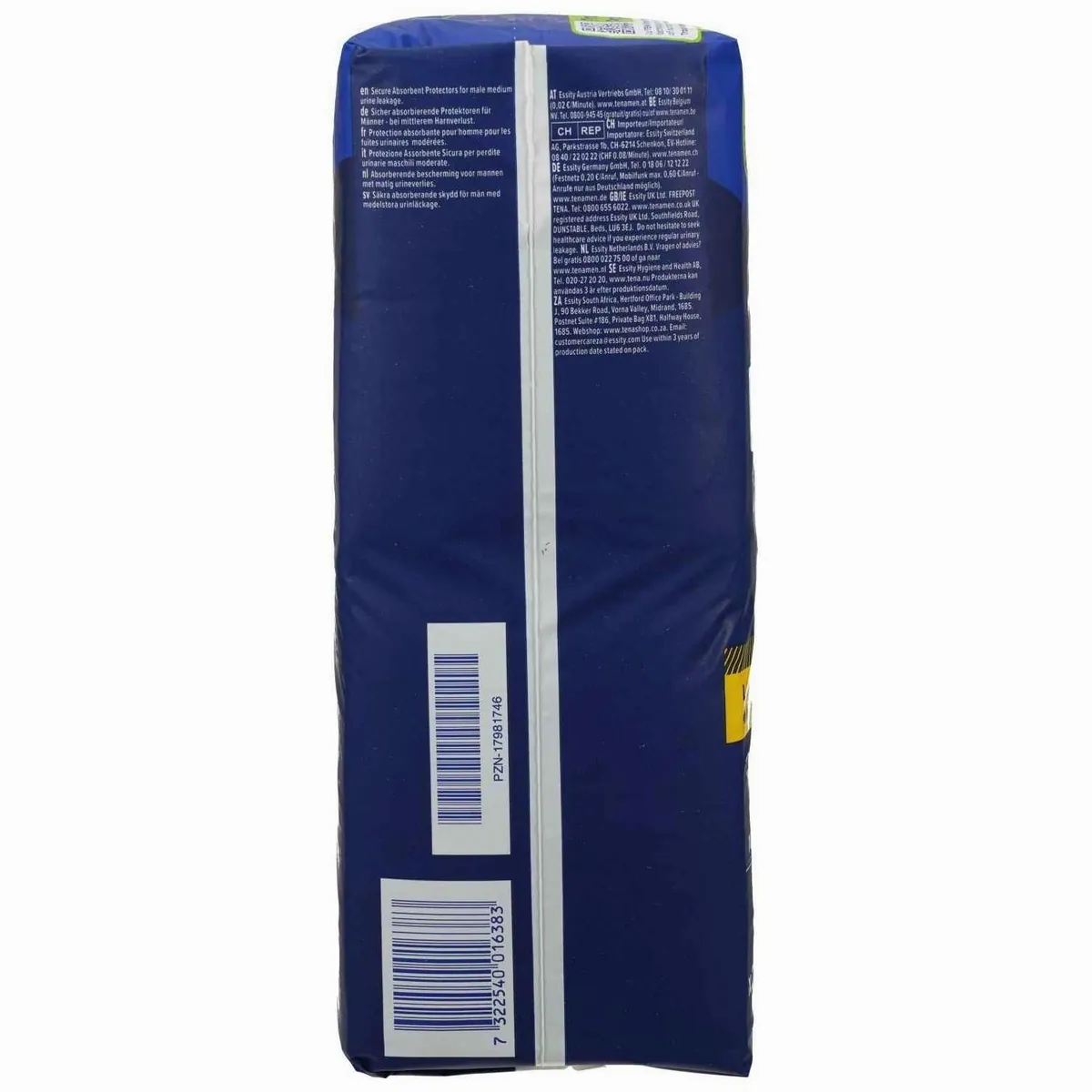 TENA MEN Active Fit Level 2 Inkontinenz Einlagen, diskret, atmungsaktiv, maskuline Passform 3