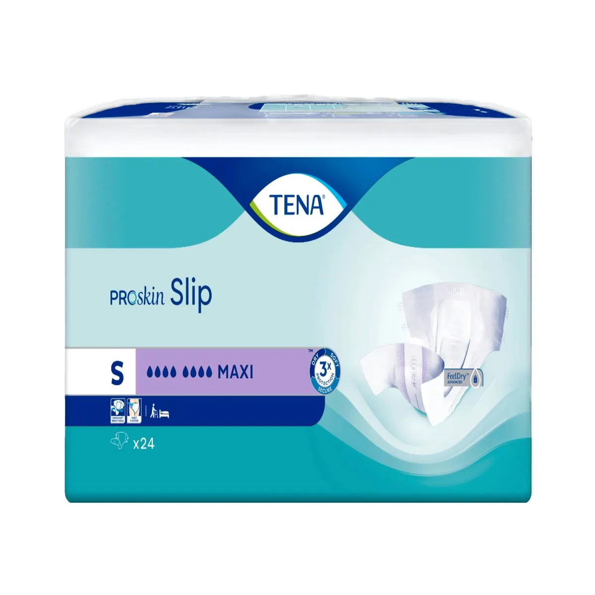TENA Slip Maxi Inkontinenz-Pants, hohe Saugstärke, atmungsaktive Materialien