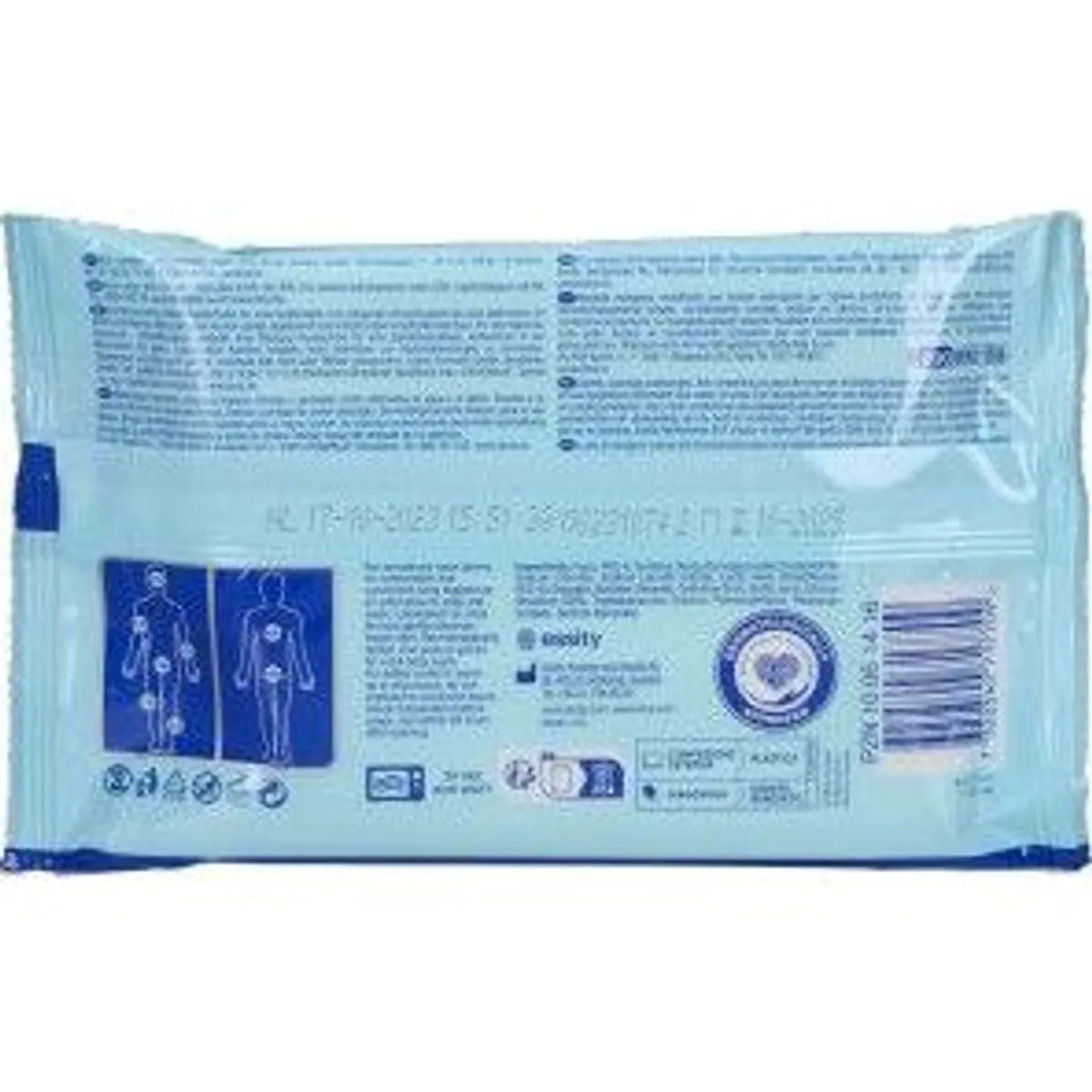 TENA WET Wash Glove, parfümiert, 15x23 cm, hygienische Reinigung 2