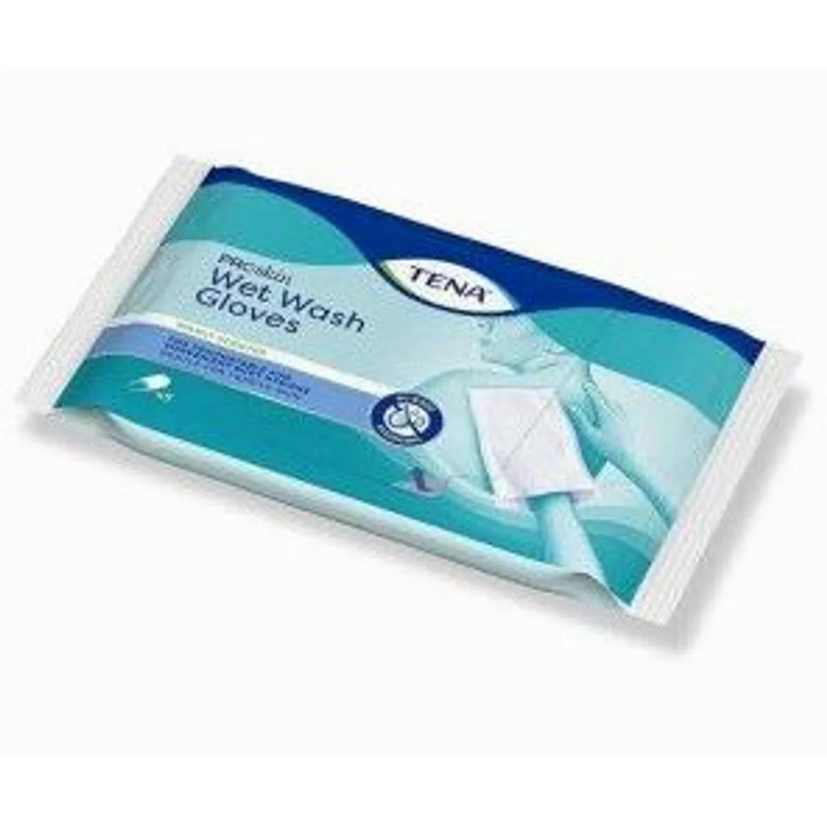 TENA WET Wash Glove, parfümiert, 15x23 cm, hygienische Reinigung 3
