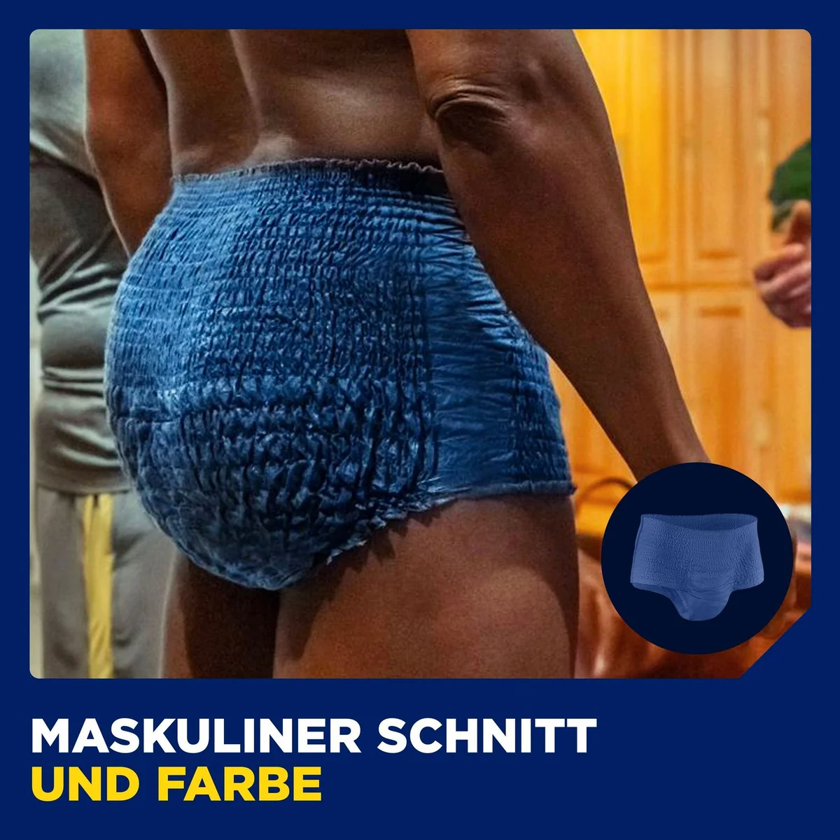 TENA MEN Active Fit Pants Plus, diskreter Schutz für Männer, optimale Passform, 12 Stück 3