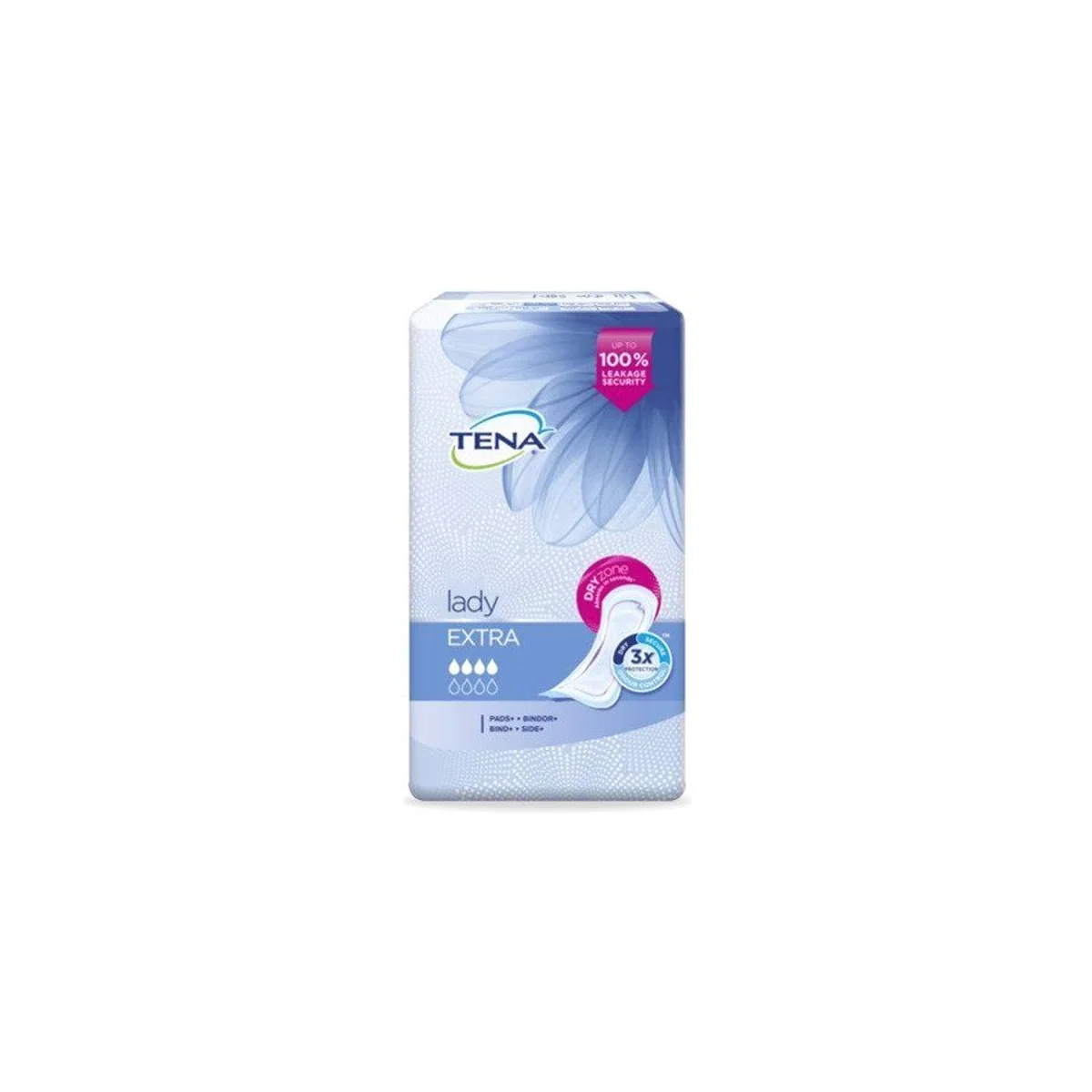 TENA Lady Extra Einlagen, Dreifachschutz, atmungsaktiv, dermatologisch getestet