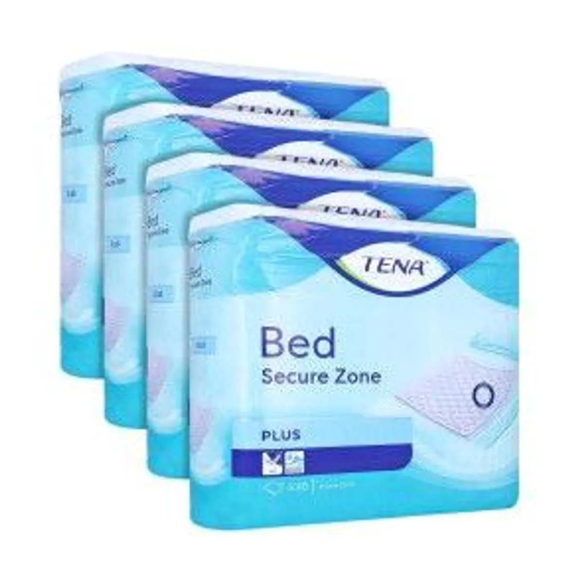 TENA Bed Krankenunterlagen Plus, hoher Saugkomfort, rutschfeste Unterseite, hygienisch verpackt 5